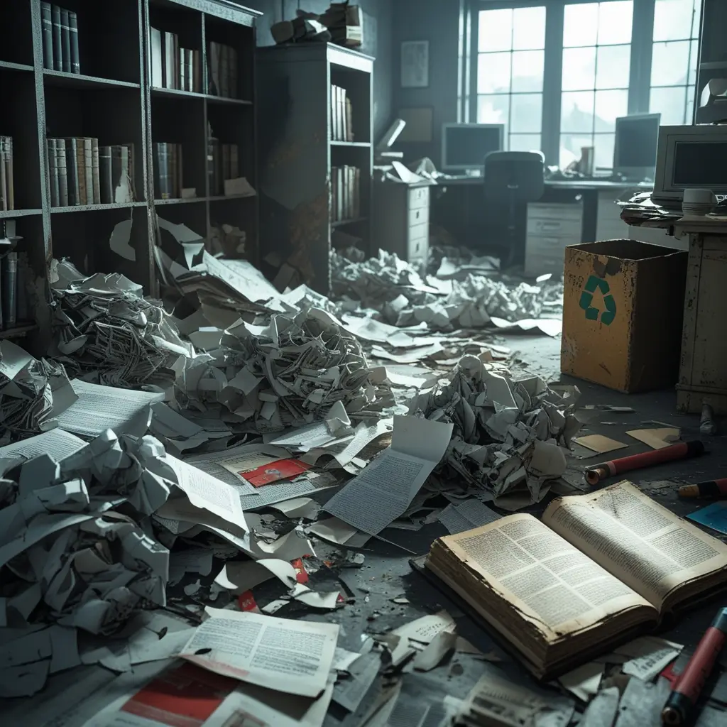 Understanding Waste in Traditional Book Productio